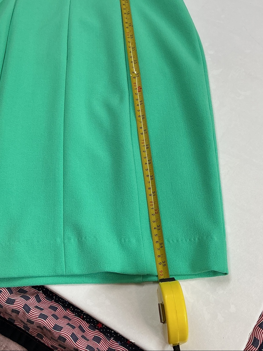 ' Sleeveless Embroidered Green Dress - Picture 5 of 8